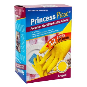 Medium Latex Multi-purpose Gloves Medium